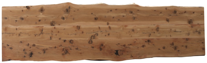 Tavolo design con legni secolari al naturale